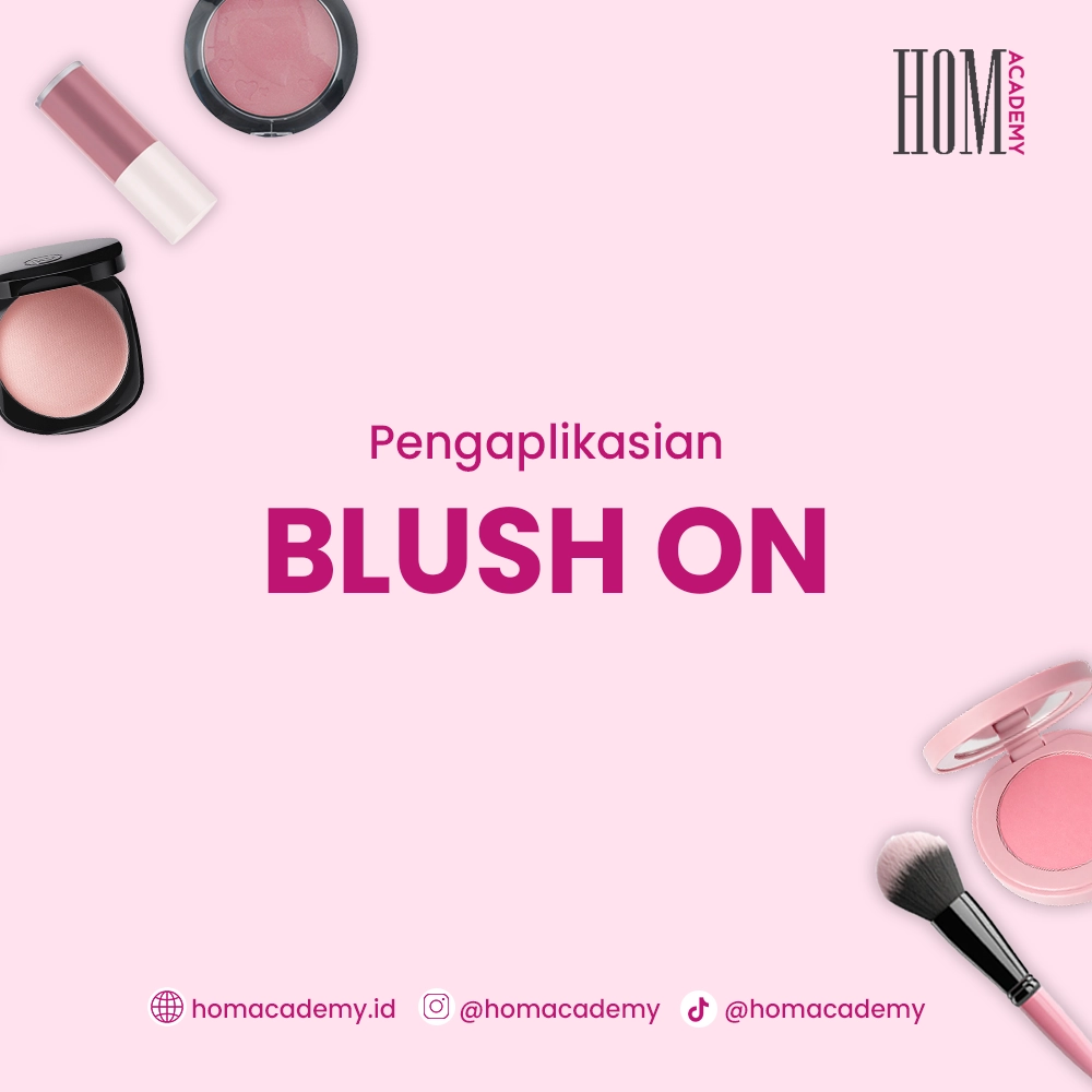 Pengaplikasian Blush On
